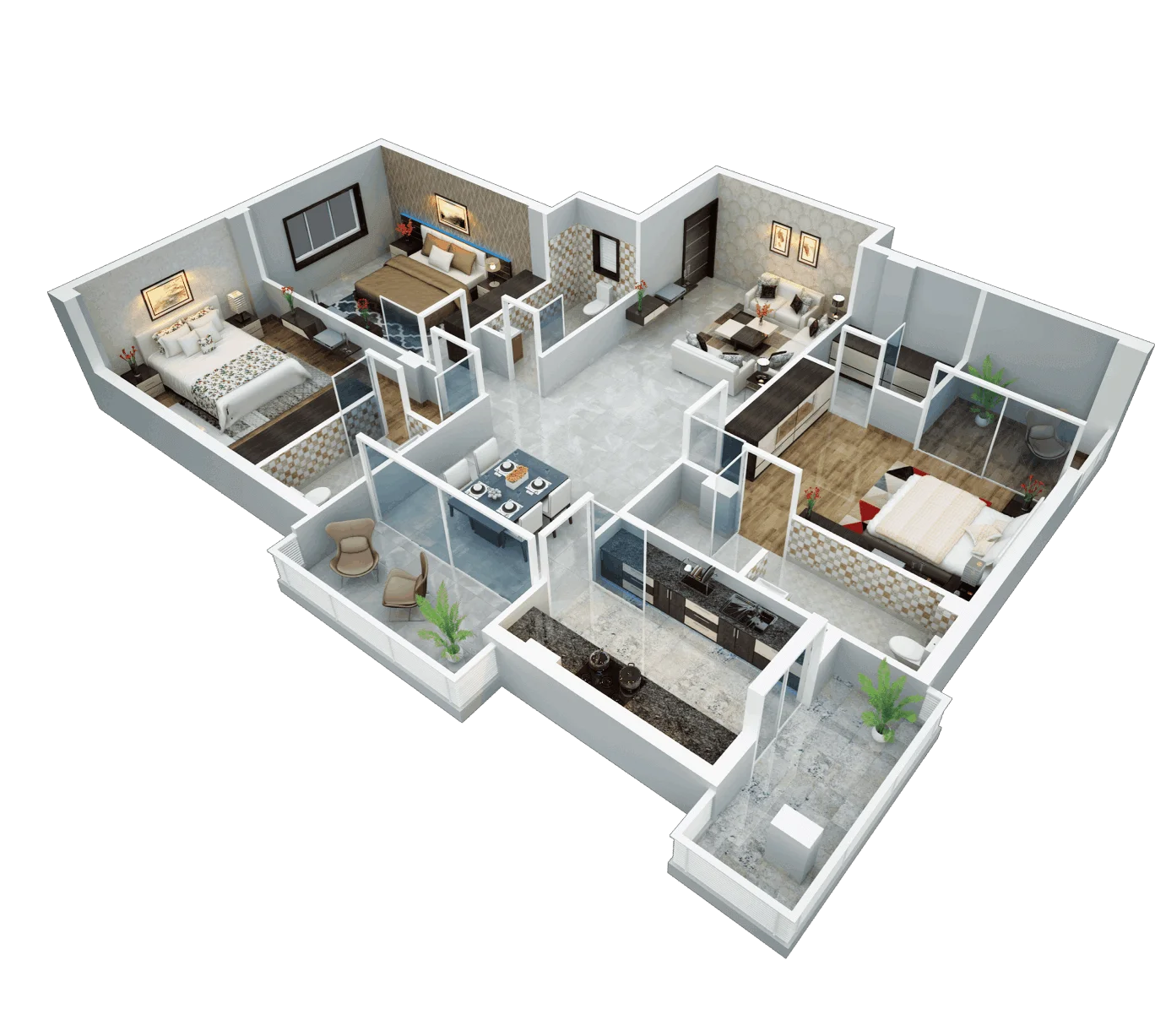 3 BHK Apartment in Saheed Nagar_Bhubaneswar